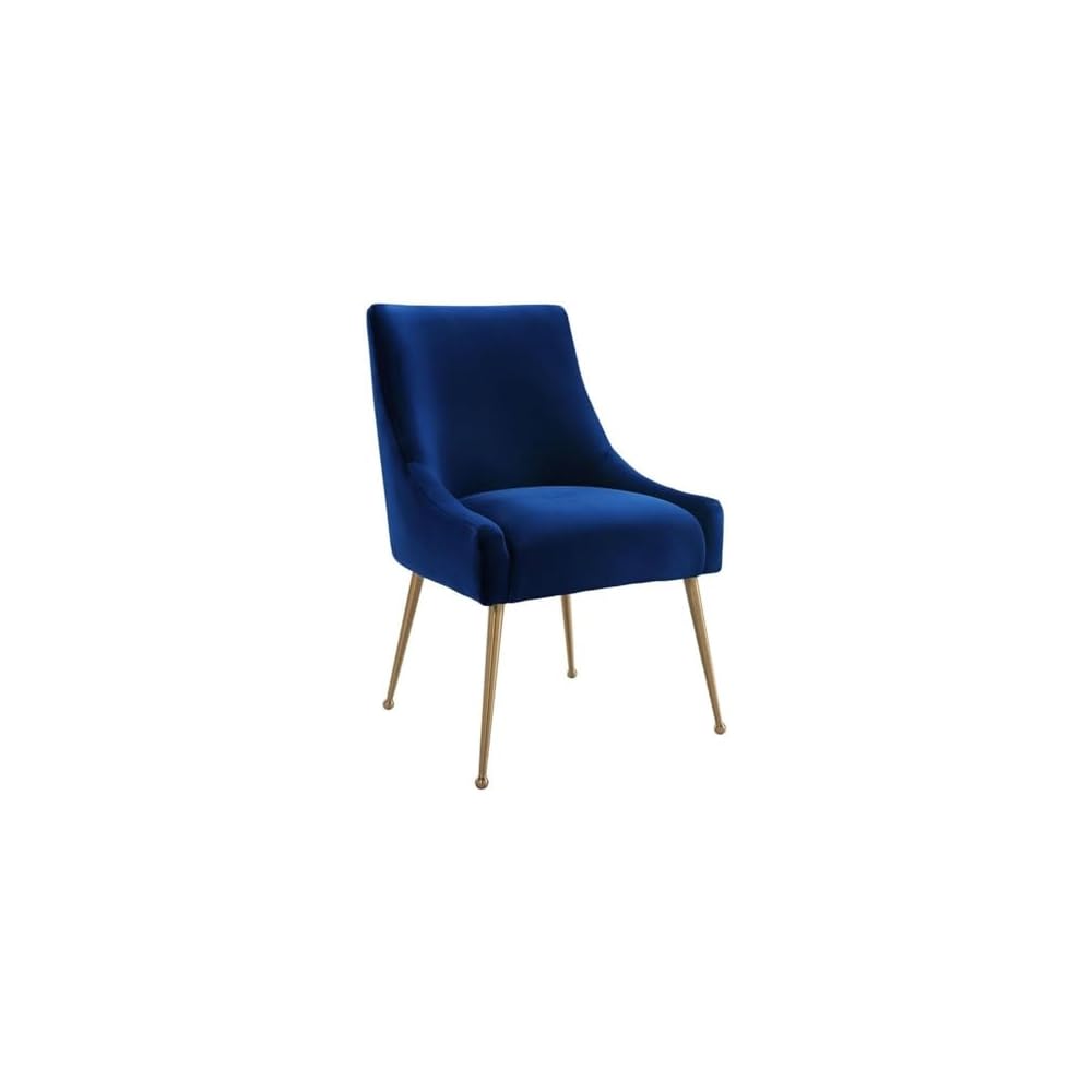 TOV Furniture Beatrix Velvet Dining Side Chair (Black)