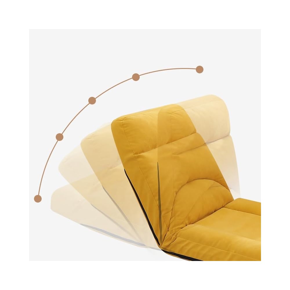 Two-fold Bay Window Foldable Lazy Sofa Tatami Single Back Balcony Lounge Chair