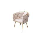 Modern Velvet Armchair with d Legs Upholstet for Living Room Bedroom or Café – Slish Accent Chair for Home Décor and Comfort
