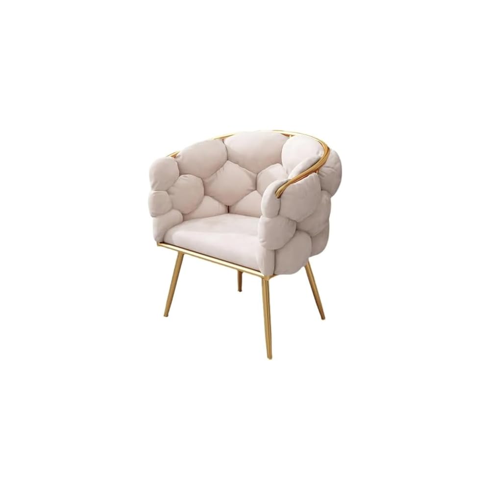 Modern Velvet Armchair with d Legs Upholstet for Living Room Bedroom or Café – Slish Accent Chair for Home Décor and Comfort
