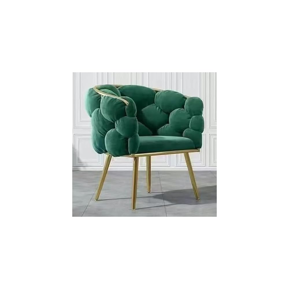 Modern Velvet Armchair with d Legs Upholstet for Living Room Bedroom or Café – Slish Accent Chair for Home Décor and Comfort