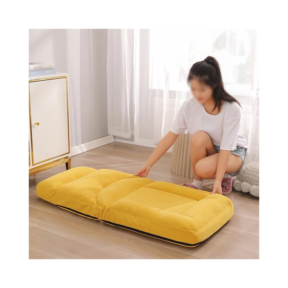 Two-fold Bay Window Foldable Lazy Sofa Tatami Single Back Balcony Lounge Chair