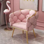 Modern Velvet Armchair with d Legs Upholstet for Living Room Bedroom or Café – Slish Accent Chair for Home Décor and Comfort